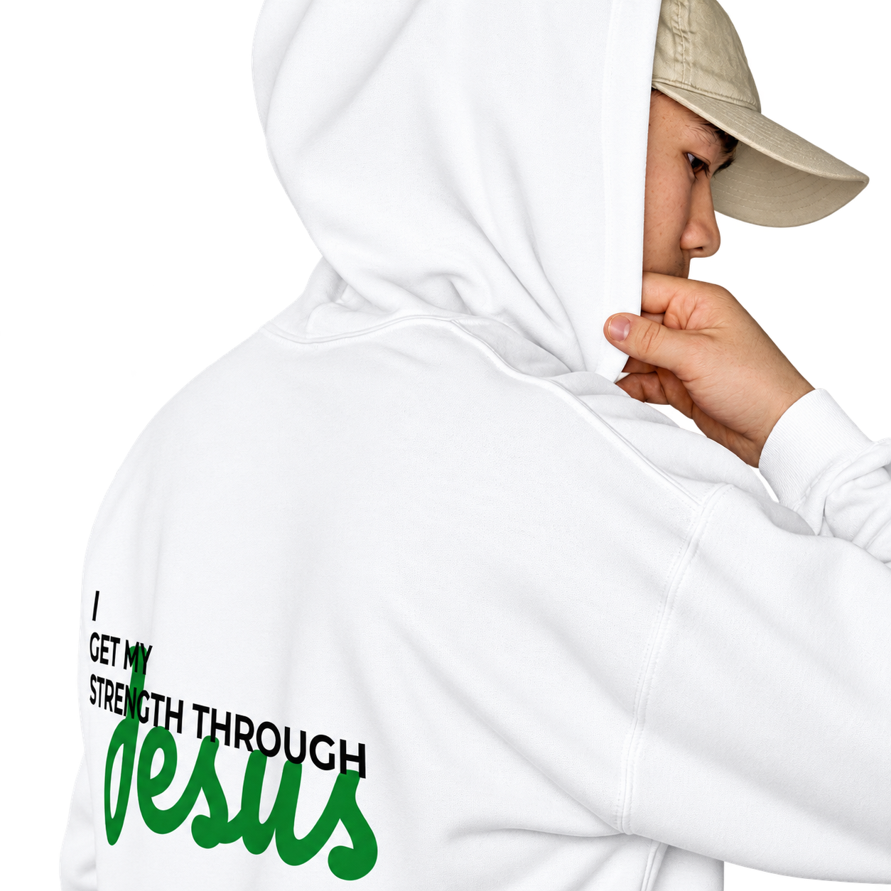 Strength Through Jesus | Hoodie